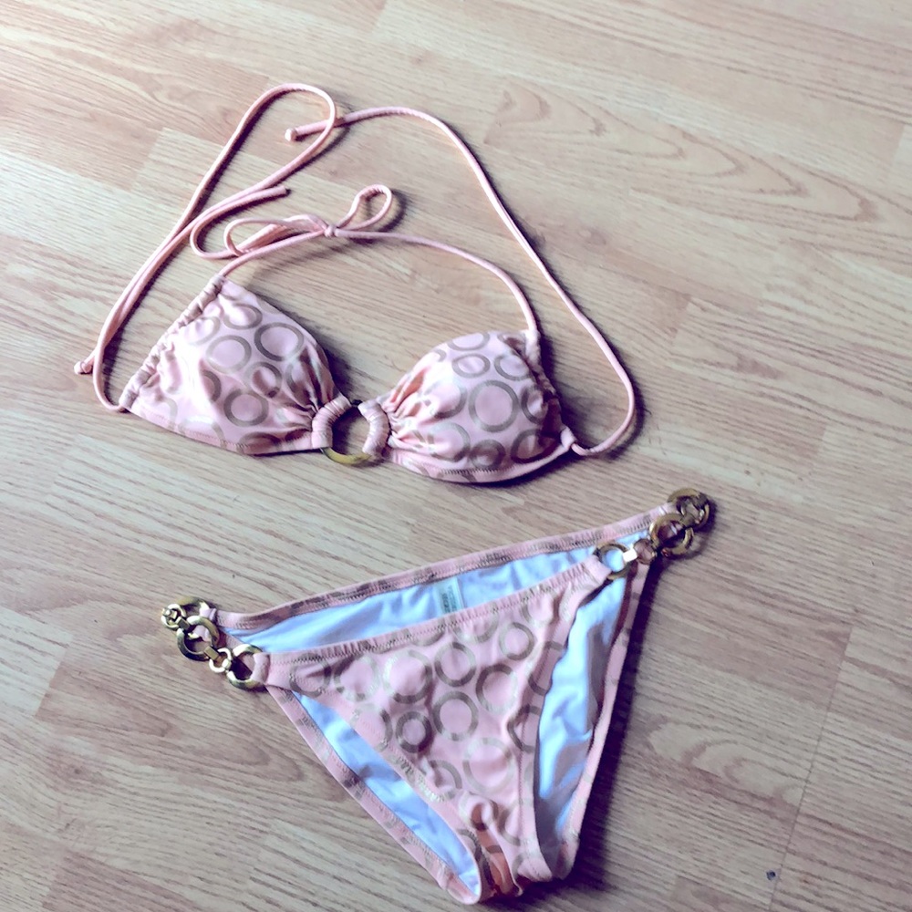 Victoria secret bikini with metal details